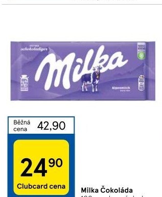 Čokoláda Milka