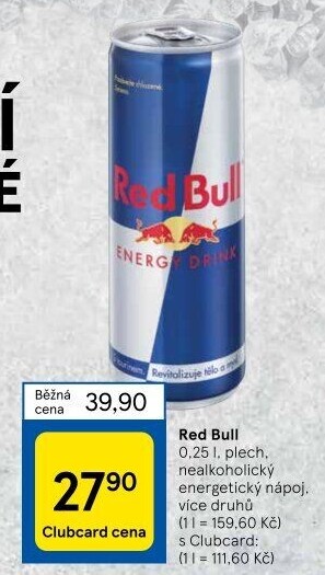 Energetický nápoj Red Bull