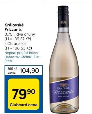 Frizzante Královské