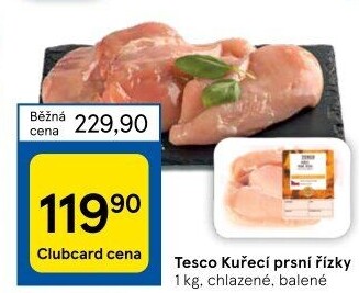 Kuřecí prsní řízky Tesco