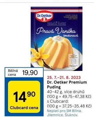 Pudink Premium Dr. Oetker