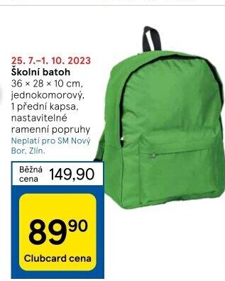 Školní batoh
