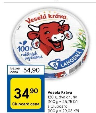 Sýr tavený Veselá kráva