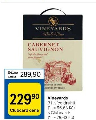 Vína Vineyards World Wines - bag in box