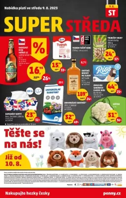 akční leták Penny Market 3.8.2023-9.8.2023