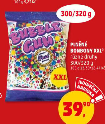 Bonbony Bubble gum