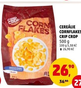 Cereálie Cornflakes Crip Crop