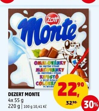 Dezert Monte Zott