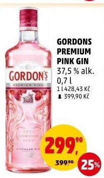 Gin Pink London Premium Gordon'