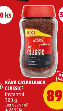 Instantní káva Classic Casablanca