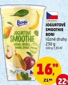 Jogurtové smoothie Boni