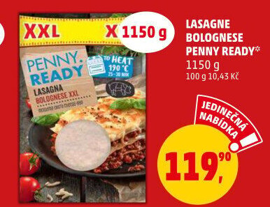 Lasagne alla Bolognese Penny Ready
