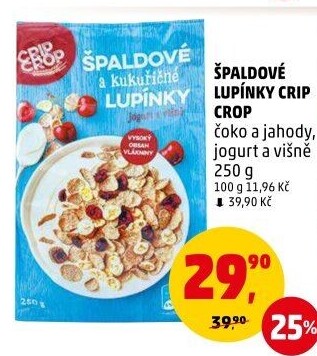Lupínky špaldové Crip Crop