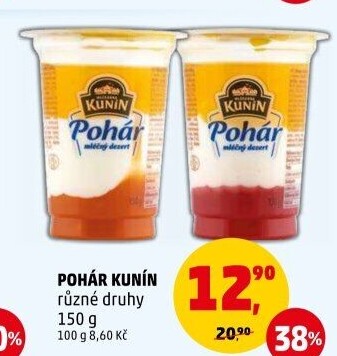 Mléčný Pohár Mlékárna Kunín
