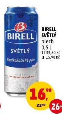 Nealkoholické pivo Birell