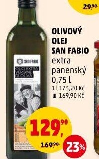 Olivový olej extra panenský San Fabio