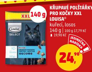 Pamlsky pro kočky polštářky Select Louisa
