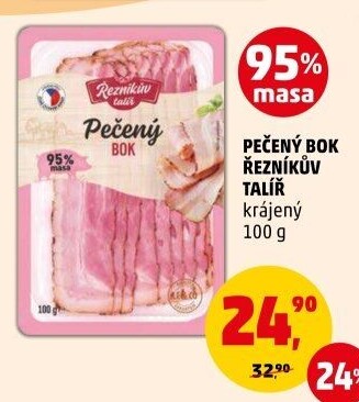 Pečený bok Řezníkův talíř