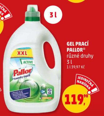 Prací gel Pallor