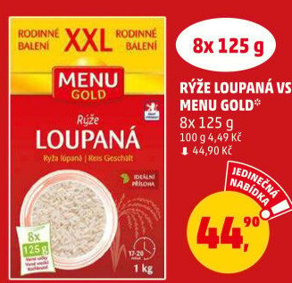 Rýže Menu Gold