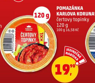 Směs čertovy topinky Karlova Koruna