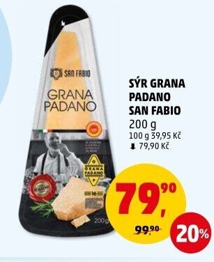 Sýr Grana Padano San Fabio