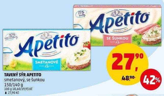 Sýr tavený Apetito