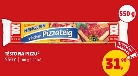 Těsto na pizzu Henglein