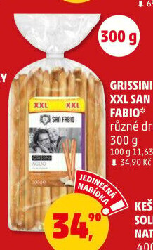 Tyčinky Grissini San Fabio