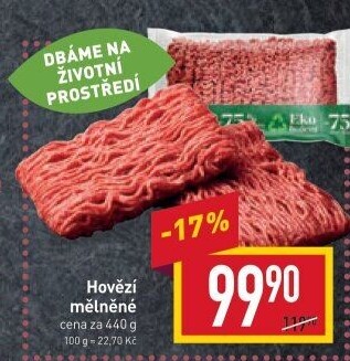 Hovězí mleté maso