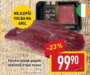 Hovězí pupek steak