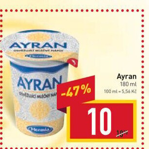 Jogurtový nápoj Ayran Moravia