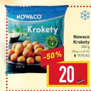 Krokety mražené Nowaco