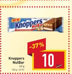 Oplatky Knoppers NutBar Storck