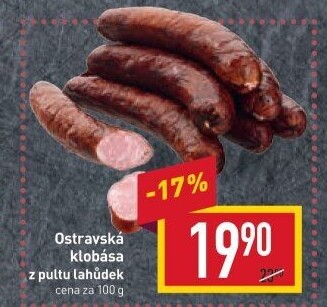 Ostravská klobása