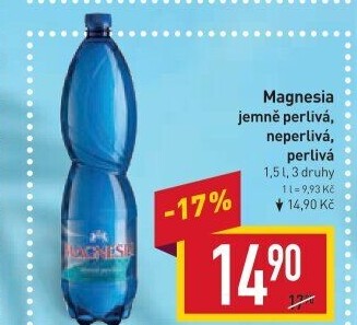 Přírodní voda Magnesia