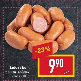 Špekáčky Lidový buřt