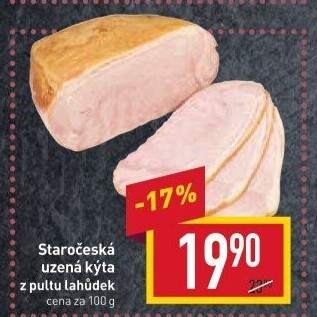 Staročeská kýta uzená
