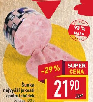 Šunka nejvyšší jakosti