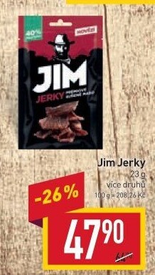 Sušené maso Jim Jerky