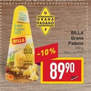 Sýr Grana Padano Billa