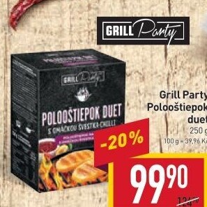 Sýr Polooštiepok duet na gril Grill Party
