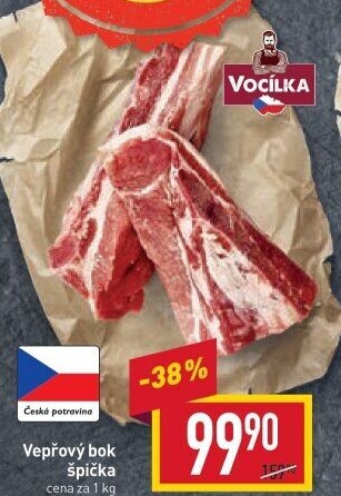 Vepřový bok špička Vocílka