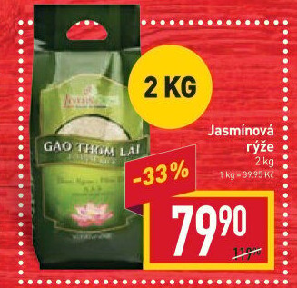 Jasmínová rýže Lotus Rice