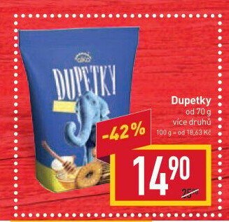 Preclíky Dupetky Alka