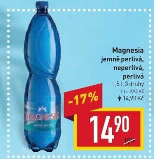 Přírodní voda Magnesia