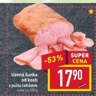 Šunka uzená od kosti