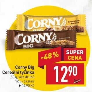 Tyčinka cereální BIG Corny