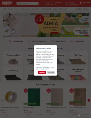akční leták Breno koberce 2.8.2023-8.8.2023