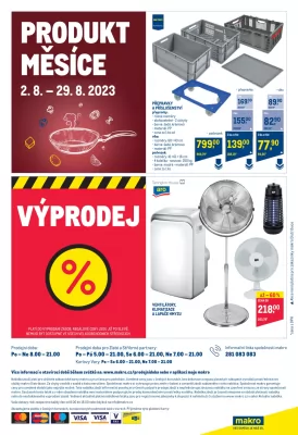 akční leták Makro 2.8.2023-15.8.2023